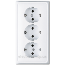 SCHUKO®-розетка для кабельних каналів 16 A / 250 B ~ CD523 CD523WW