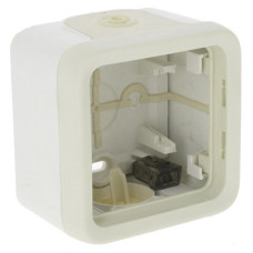 Коробка 1-ная накладная, Legrand Plexo 69689, цвет «белый»