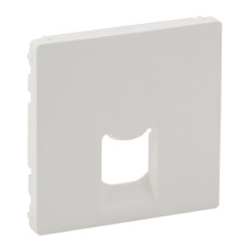Лицевая панель для розетки RJ45/RJ11, Valena Life, цвет «белый» 755410