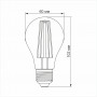 LED лампа VIDEX Filament A60FMD 7W E27 4100K дімерна