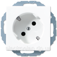 SCHUKO®-розетка 45°, 16 A / 250 B ~ A520-45KI A520-45KIWW