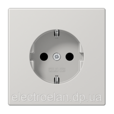Розетка JUNG  16 A / 250 B ~ LS1520 світло-сірий, LS LG 1520