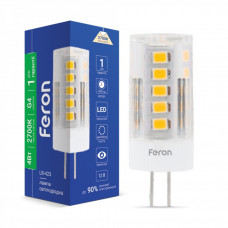 Світлодіодна лампа Feron LB-423 4Вт G4 2700K 12V