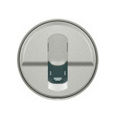 Накладка компьютерной розетки RJ45 Legrand Celiane «титан» 68551
