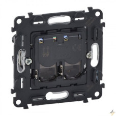 Механизм 2-й компьютерной розетки PC-2 UTP 5Cat. RJ45, in'Matic 753041
