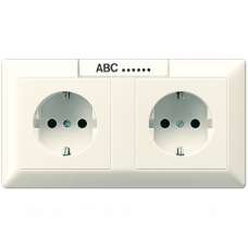 SCHUKO®-розетка для кабельних каналів 16 A / 250 B ~ AS1522NA