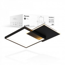 Світлодіодній світильник Feron AL6200 QUADRO S 50W чорний