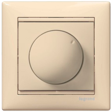 Светорегулятор поворотный 40-400W Valena 774161 «слоновая кость»