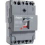 Силовой автоматический выключатель Hager x160, In=50А, 3п, 18kA