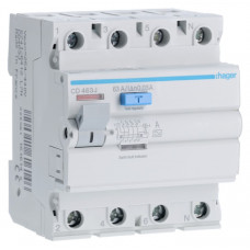 Дифреле (ПЗВ) Hager 4P 63A 30mA A