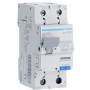 Дифференциальный автоматический выключатель Hager 1+N, 6A, 30 mA, С, 6 КА, A, 2м