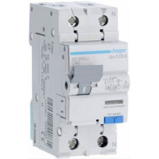 Диференціальний автоматичний вимикач Hager 1+N, 40A, 30 mA, С, 6 КА, A, 2м