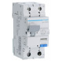 Дифференциальный автоматический выключатель Hager 1+N, 6A, 30 mA, B, 6 КА, A, 2м