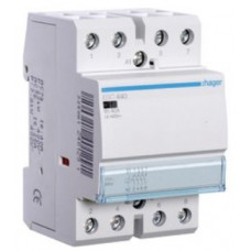 Контактор Hager 40A, 4НВ, 230В ESC440