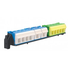Тримач з клемами Hager Volta PE N 21xN 20xPE 5xN 6xPE