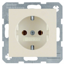 Розетка із заземленням Berker 16А/250В біла