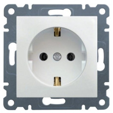 Розетка без заземлення Hager Lumina-2 16А/230В біла