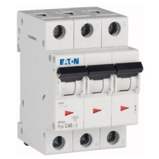 Автоматичний вимикач EATON PL6-C40/3 6kA