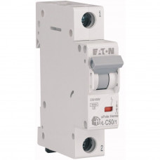 Автоматический выключатель EATON 50A HL-C50/1 4,5kA Автоматический выключатель EATON 50A HL-C50/1 4,5kA