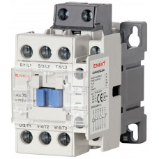 Контактор E.NEXT e.industrial.ukc.75.110, 75А, 110В, 3P, 1no+1nc