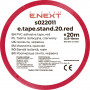 Ізолента E.NEXT e.tape.stand.20.red, червона (20м)