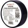 Ізолента E.NEXT e.tape.stand.20.black, чорна (20м)