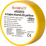 Ізолента E.NEXT e.tape.stand.20.yellow, жовта (20м)