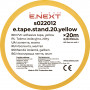 Ізолента E.NEXT e.tape.stand.20.yellow, жовта (20м)