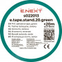Ізолента E.NEXT e.tape.stand.20.green, зелена (20м)