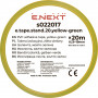 Ізолента E.NEXT e.tape.stand.20.yellow-green, жовто-зелена (20м)
