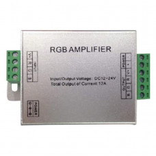 Підсилювач світлодіодної стрічки RGB Horoz Electric AMPLIFIER 12A