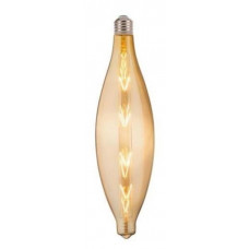 Світлодіодна лампа Horoz Electric Filament ELLIPTIC 8W Е27 Янтар
