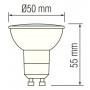 Світлодіодна лампа Horoz Electric PLUS-10 10W GU10 3000К