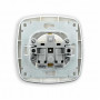 Розетка Horoz Electric одинарная с заземлением серебро ELA