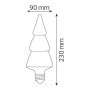 Світлодіодна лампа Horoz Electric PINE 2W зелена