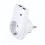Розетка Horoz Electric з заземленням + USB AXIS
