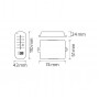 Пульт для люстр дволінійний Horoz Electric CONTROLLER-2 max 300W