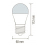Светодиодная лампа Horoz Electric FOX-12 12W E27 6400К