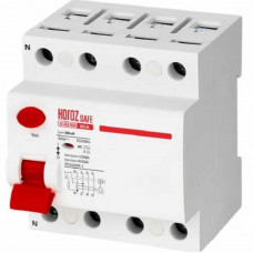 Диференціальний вимикач (ПЗВ) Horoz Electric SAFE 80А 4P