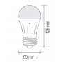 Світлодіодна лампа Horoz Electric DARK-10 з сутінковим датчиком 4200K
