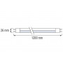 Світлодіодна лампа Horoz Electric LED TUBE-120 18W T8 4000К 120 см