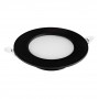 Світлодіодний світильник вбудований Horoz Electric LED AURA-3 3W 4200K чорний