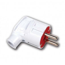 Вилка Horoz Electric кутова з заземленням