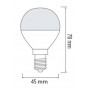 Світлодіодна лампа Horoz Electric ELITE-6 6W Е14 3000К