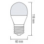 Світлодіодна лампа Horoz Electric PREMIER-12 12W E27 6400K
