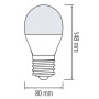 Світлодіодна лампа Horoz Electric PREMIER-18 18W E27 4200K