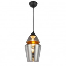Світильник підвісний Horoz Electric SPARK-2 титановий+мідь