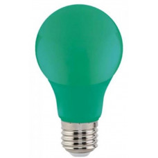 Світлодіодна лампа Horoz Electric SPECTRA 3W E27 зелена