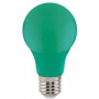 Світлодіодна лампа Horoz Electric SPECTRA 3W E27 зелена