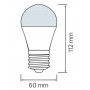 Світлодіодна лампа Horoz Electric EXPERT-10 10W A60 E27 6400К дімеруюча